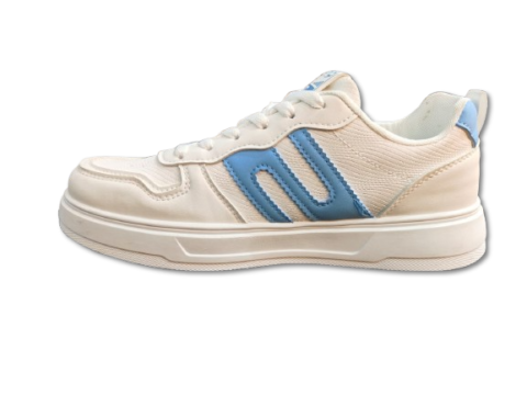 Calcetto Blue-White Sports Shoe